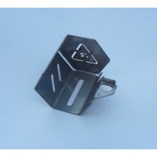 BRZDOVÁ KRYTKA NÁDRŽKY ZADNÍ - NEREZOVÁ - JAWA 350 CL PÉRÁK + BOBBER 42